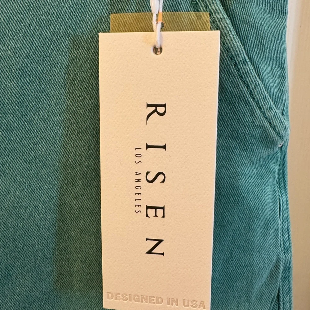 Women's Green Flare & Wide Leg Jeans by Risen - Picture 2 of 7